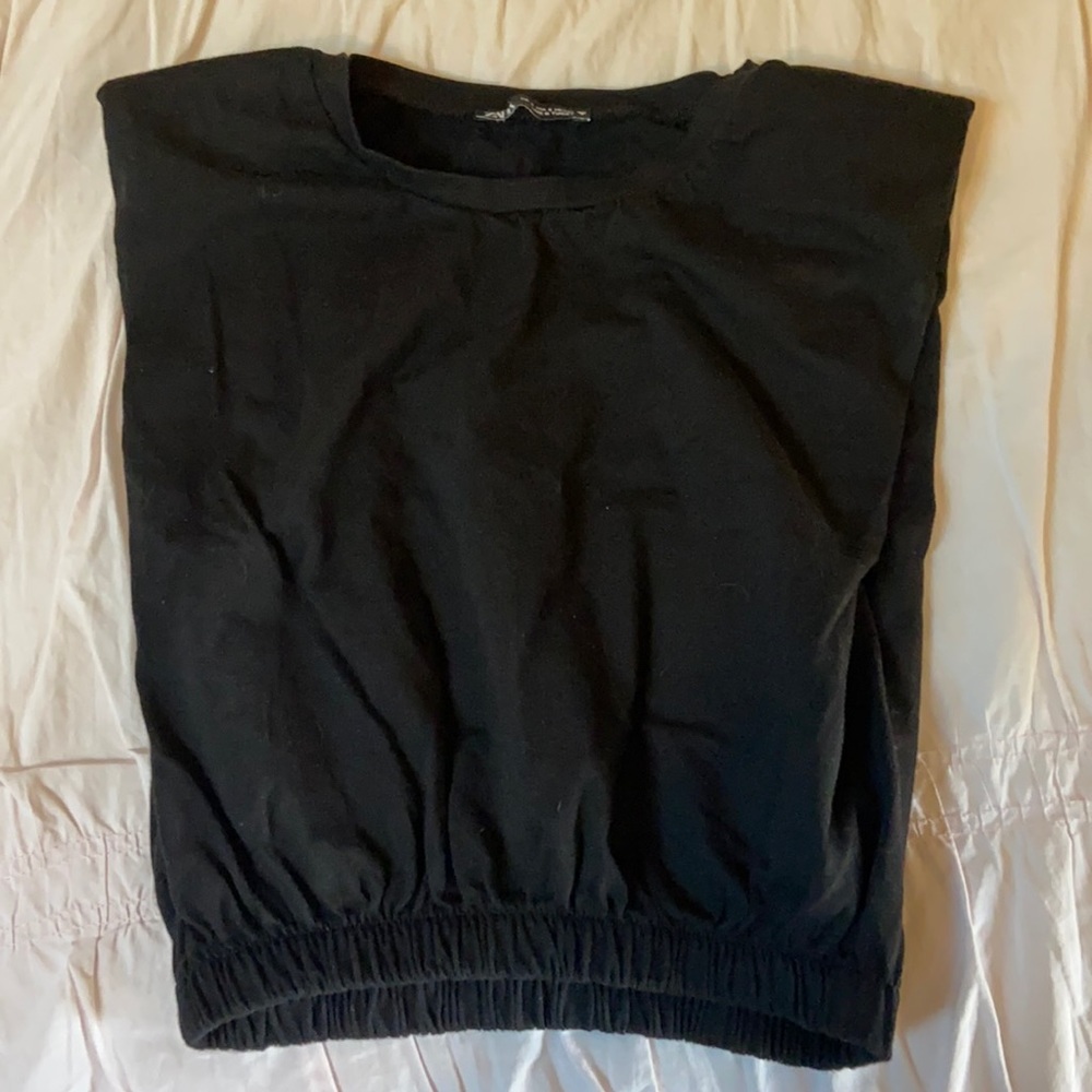 Black Zara tank top
